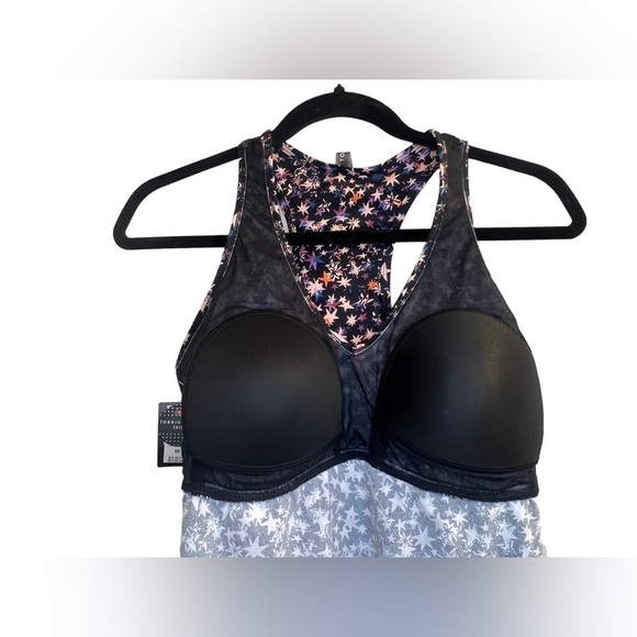 Torrid Wireless Racerback Tankini Size M - Picture 7 of 12